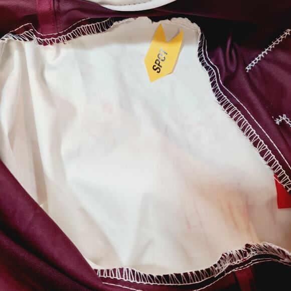 Nike NSW Varsity Jacket in Dark Beetroot & Sail - Picture 16 of 16